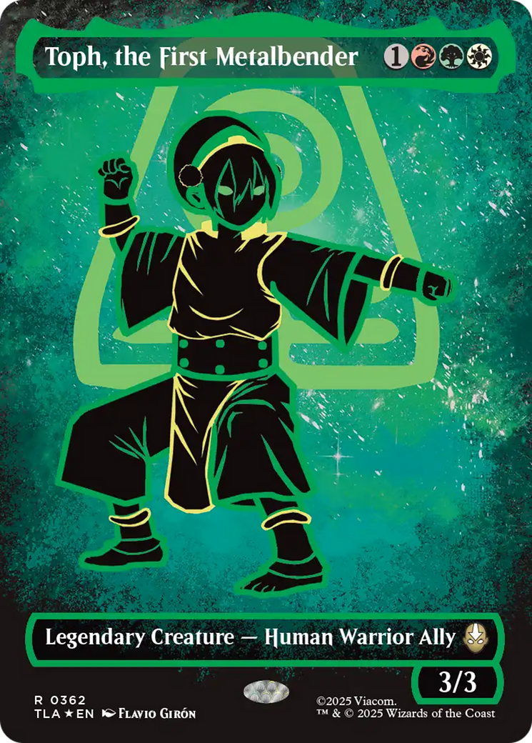 Toph, the First Metalbender Card Image