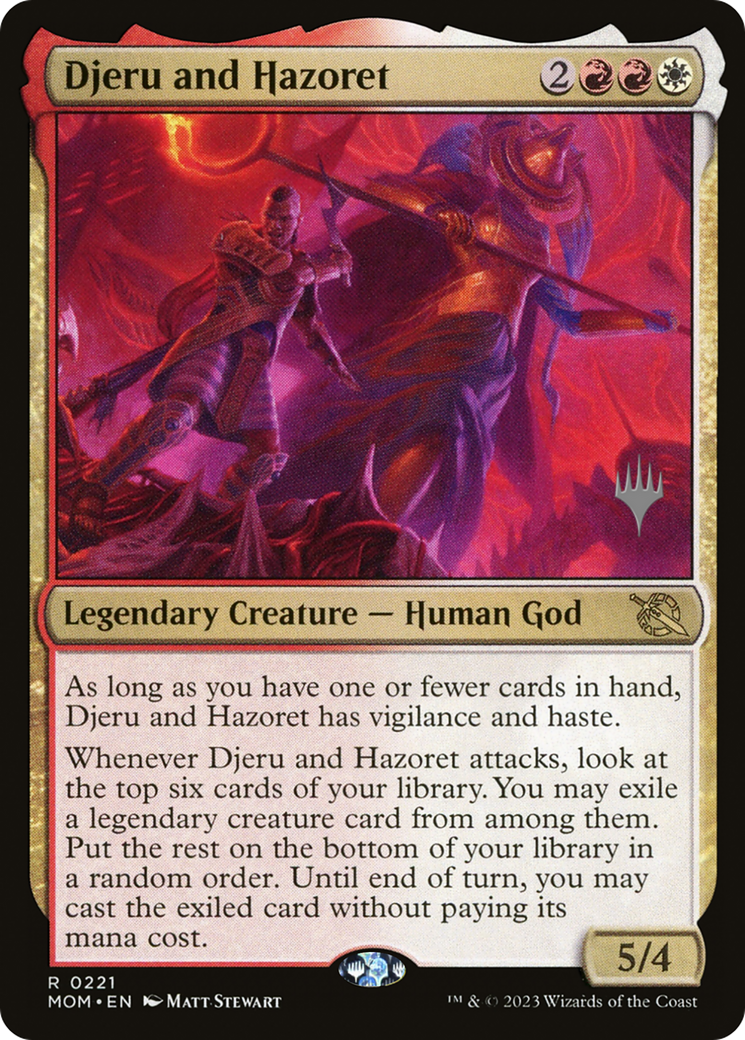 Djeru and Hazoret Card Image