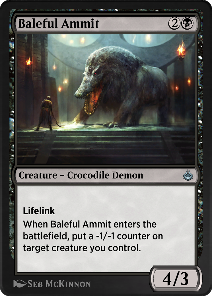 Baleful Ammit Card Image