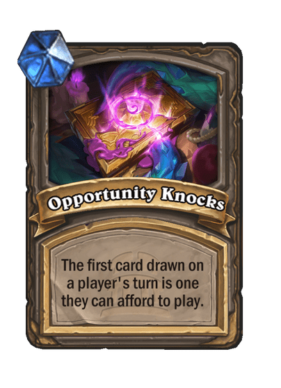 Opportunity Knocks Card Image