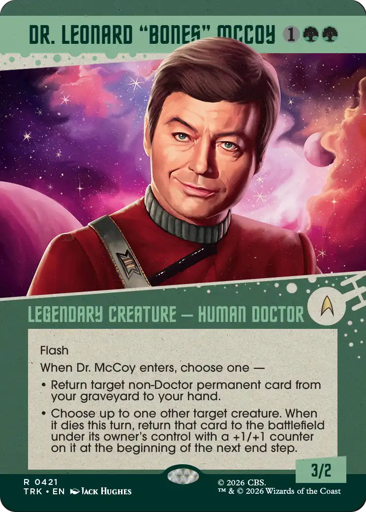 Dr. Leonard "Bones" McCoy