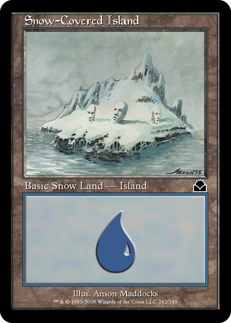 Snow-Covered Island Card Image