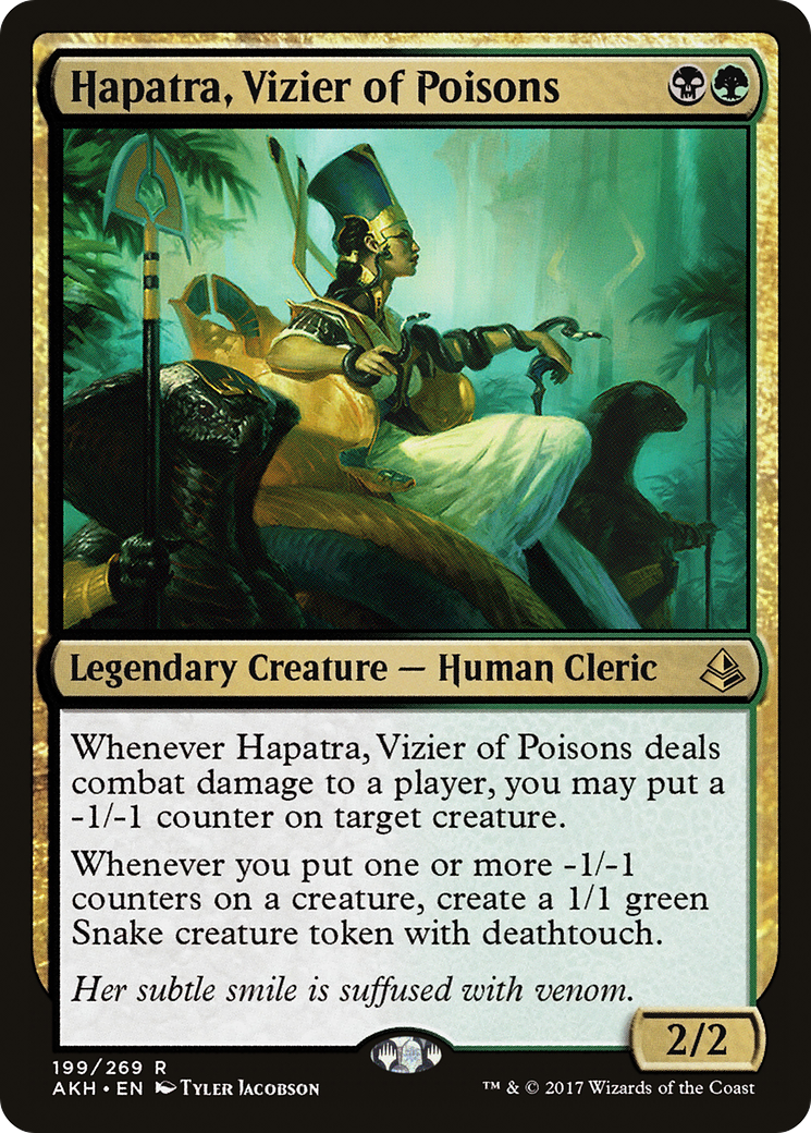 Hapatra, Vizier of Poisons Card Image