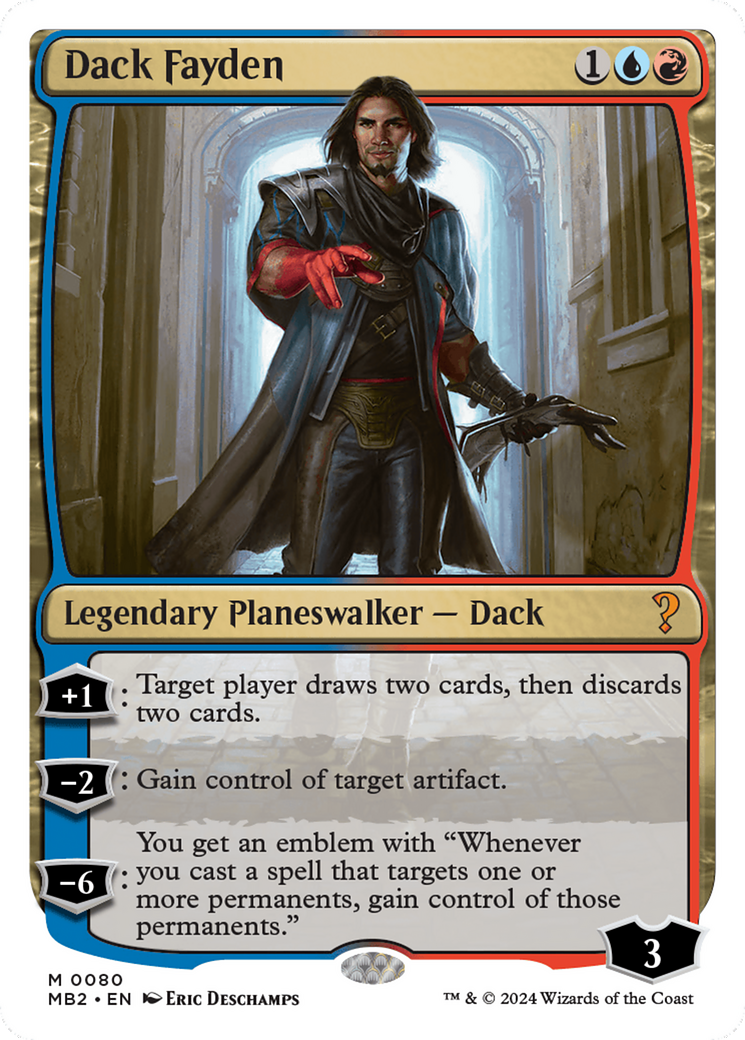 Dack Fayden Card Image