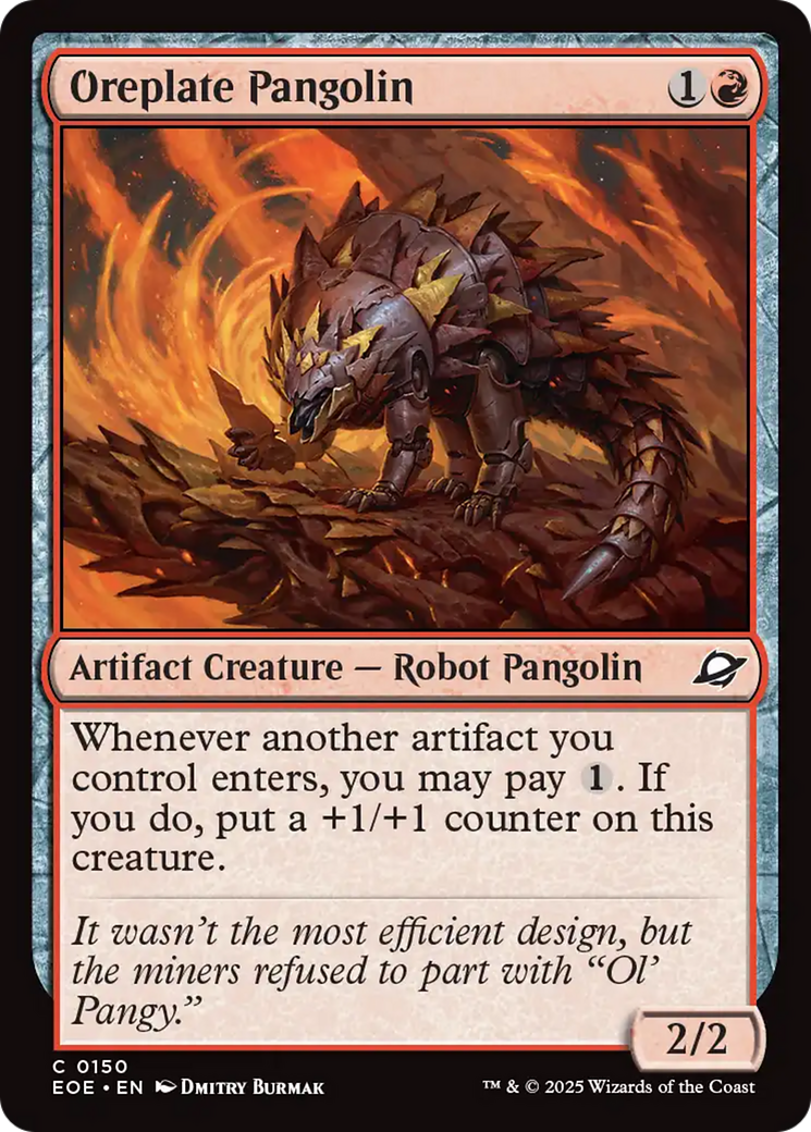 Oreplate Pangolin Card Image