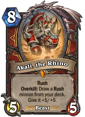Akali, the Rhino Card Image
