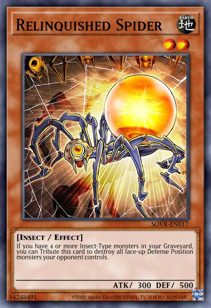 Relinquished Spider Card Image