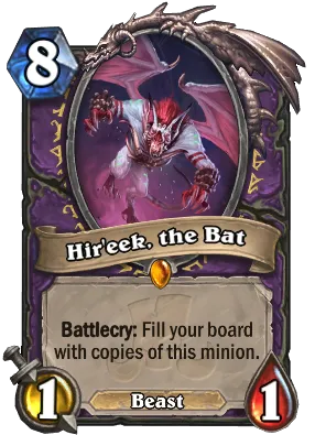 Hir'eek, the Bat Card Image