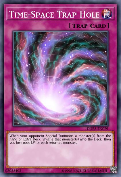 Time-Space Trap Hole Card Image