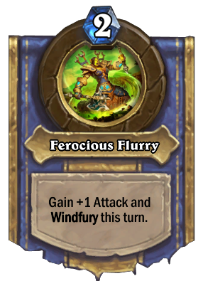 Ferocious Flurry Card Image