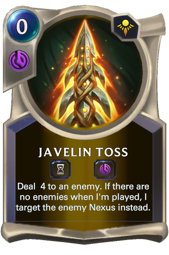 Javelin Toss Card Image