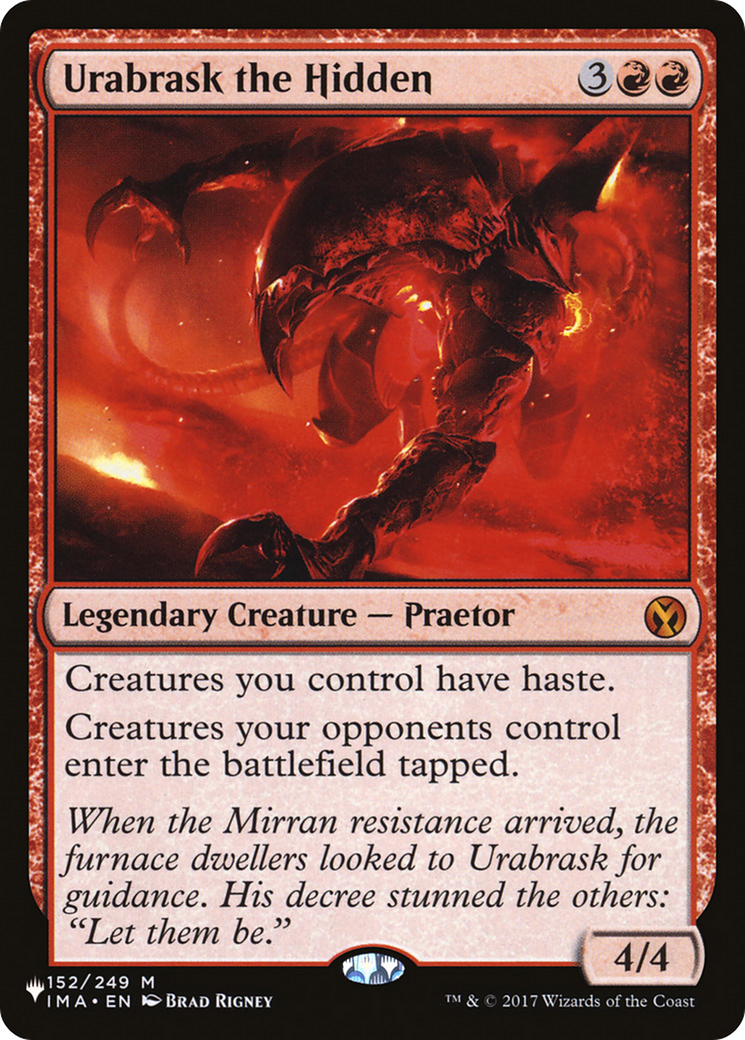 Urabrask the Hidden Card Image