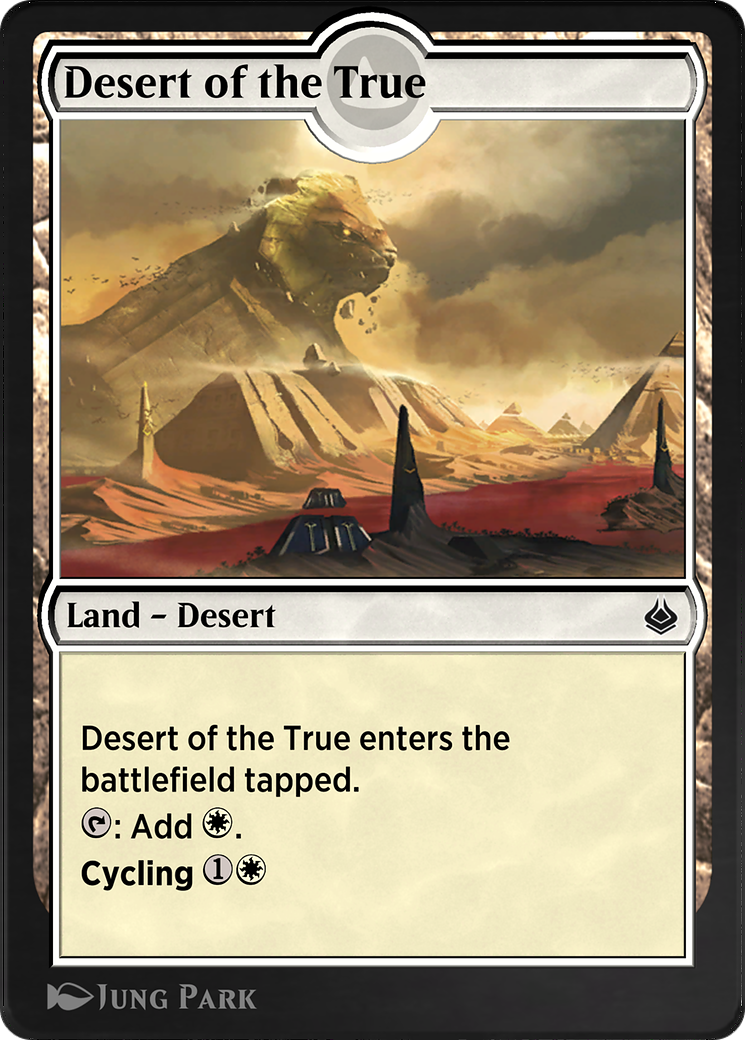 Desert of the True Card Image