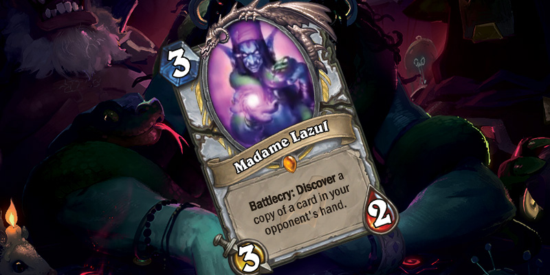 Priest Legendary Reveal - Madame Lazul