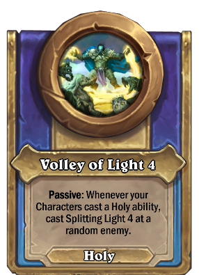 Volley of Light 4 Card Image