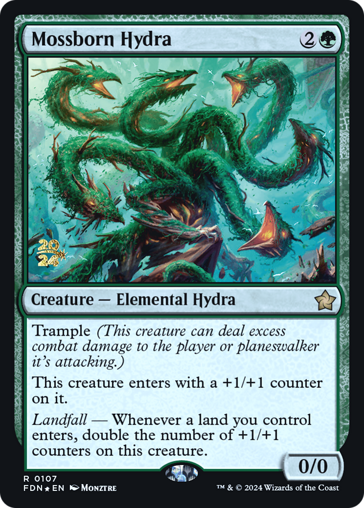 Mossborn Hydra Card Image