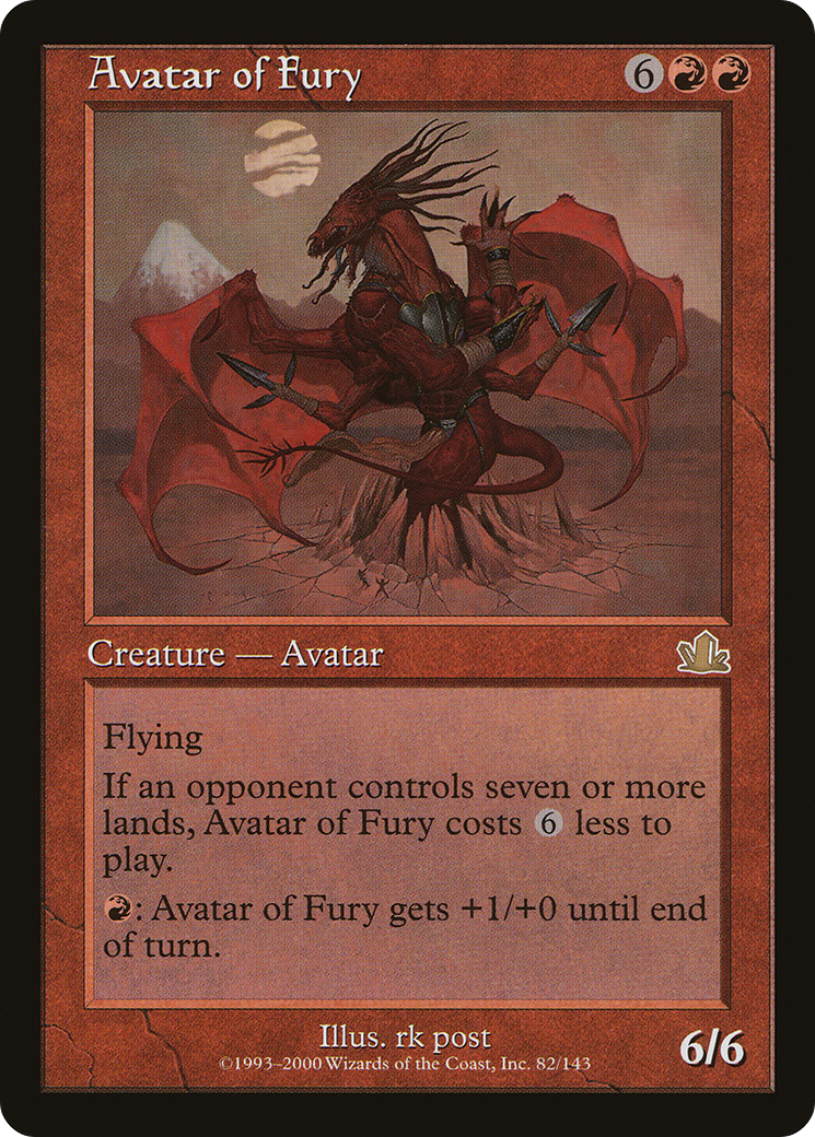 Avatar of Fury Card Image