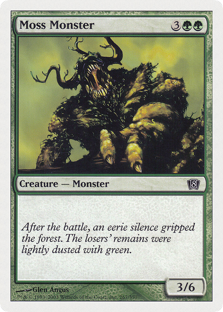 Moss Monster Card Image