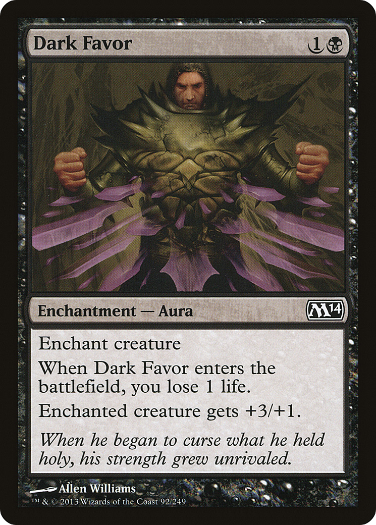 Dark Favor Card Image