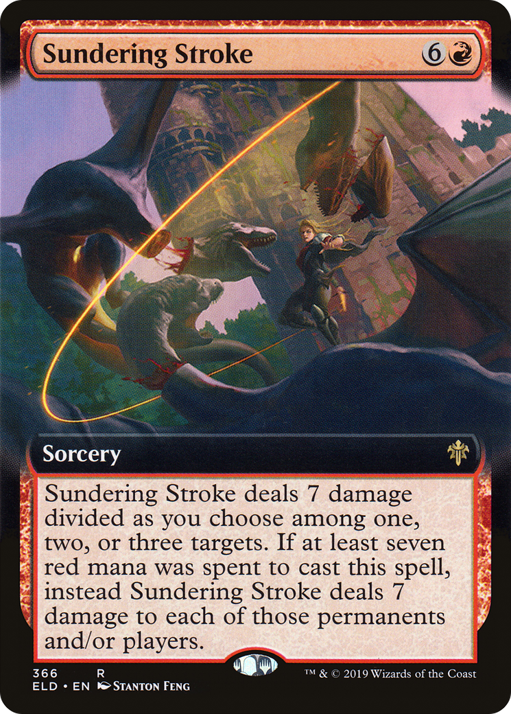 Sundering Stroke Card Image