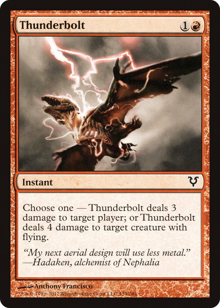 Thunderbolt Card Image