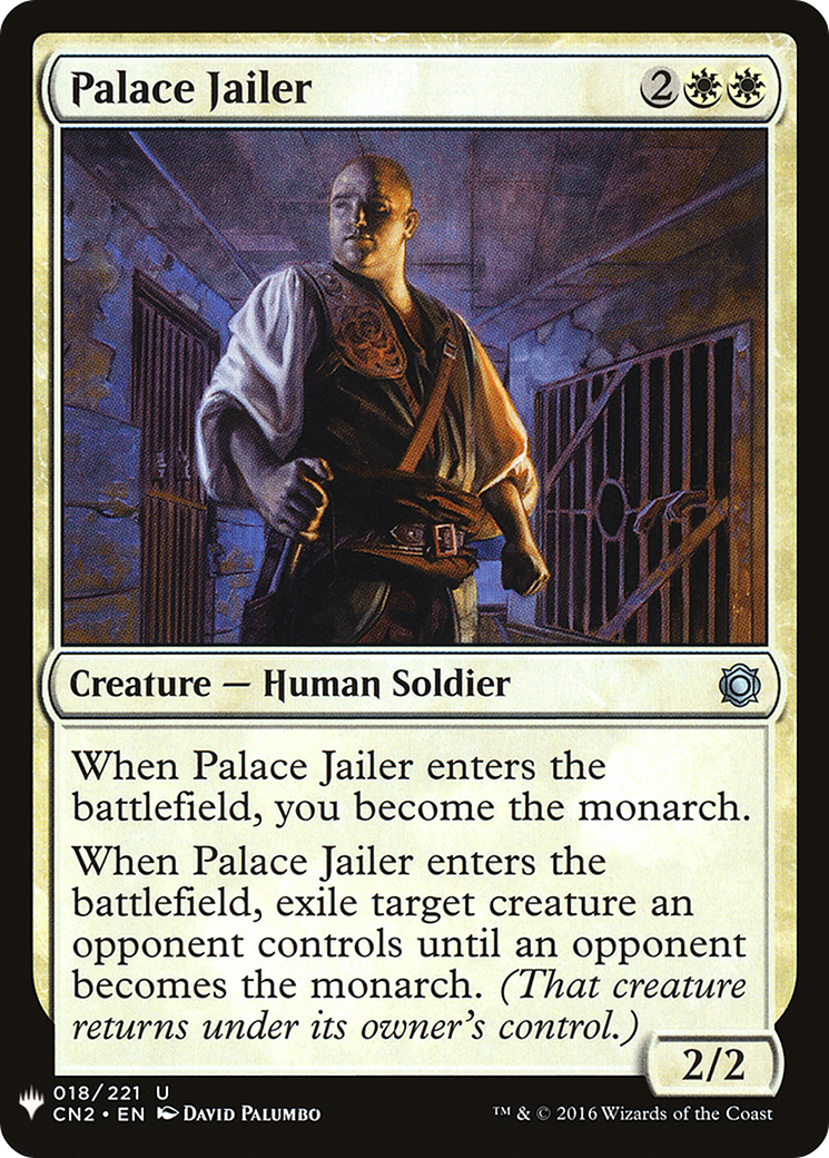 Palace Jailer Card Image