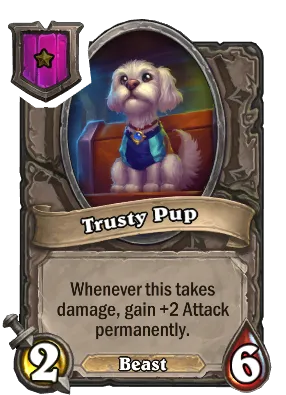 Trusty Pup Card Image