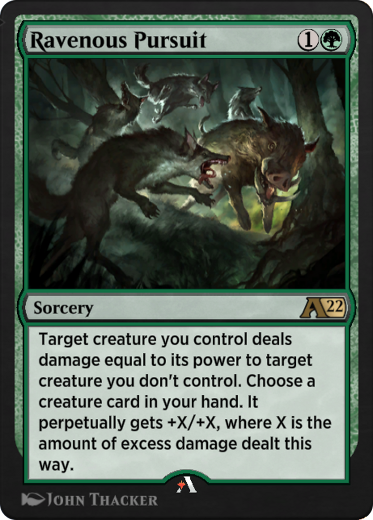 Ravenous Pursuit Card Image