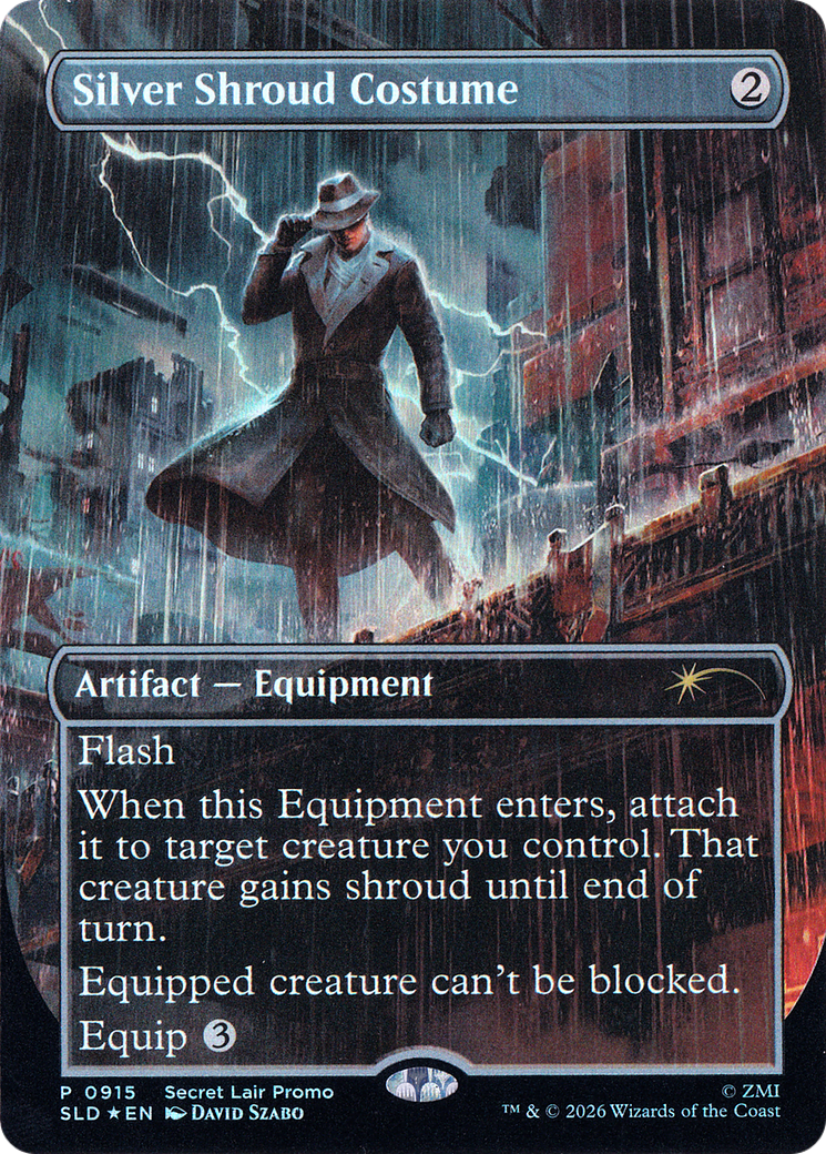 Silver Shroud Costume Card Image
