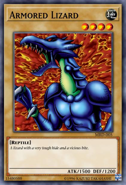 Armored Lizard Card Image