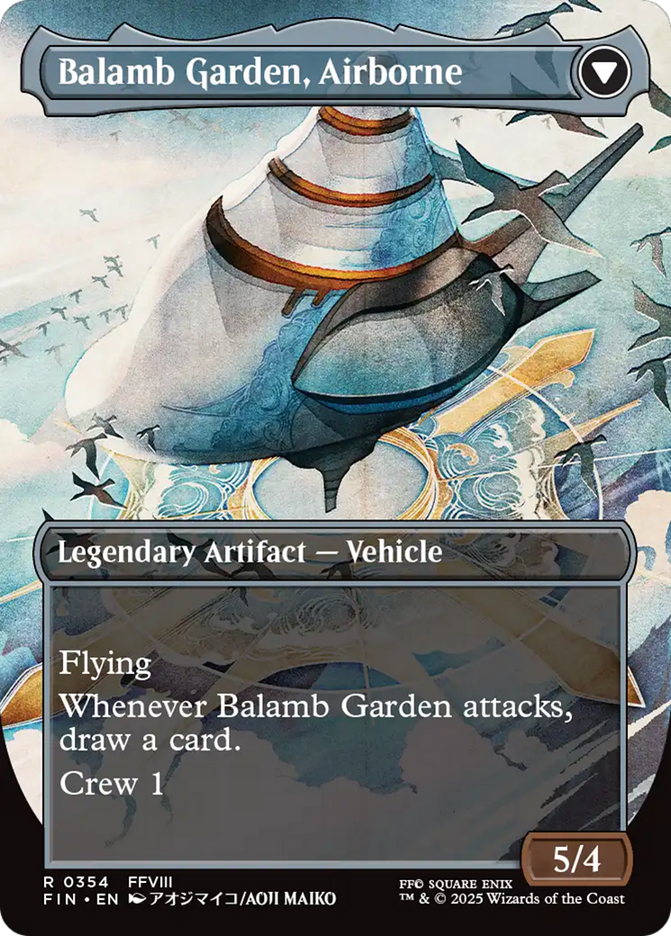 Balamb Garden, SeeD Academy // Balamb Garden, Airborne Card Image