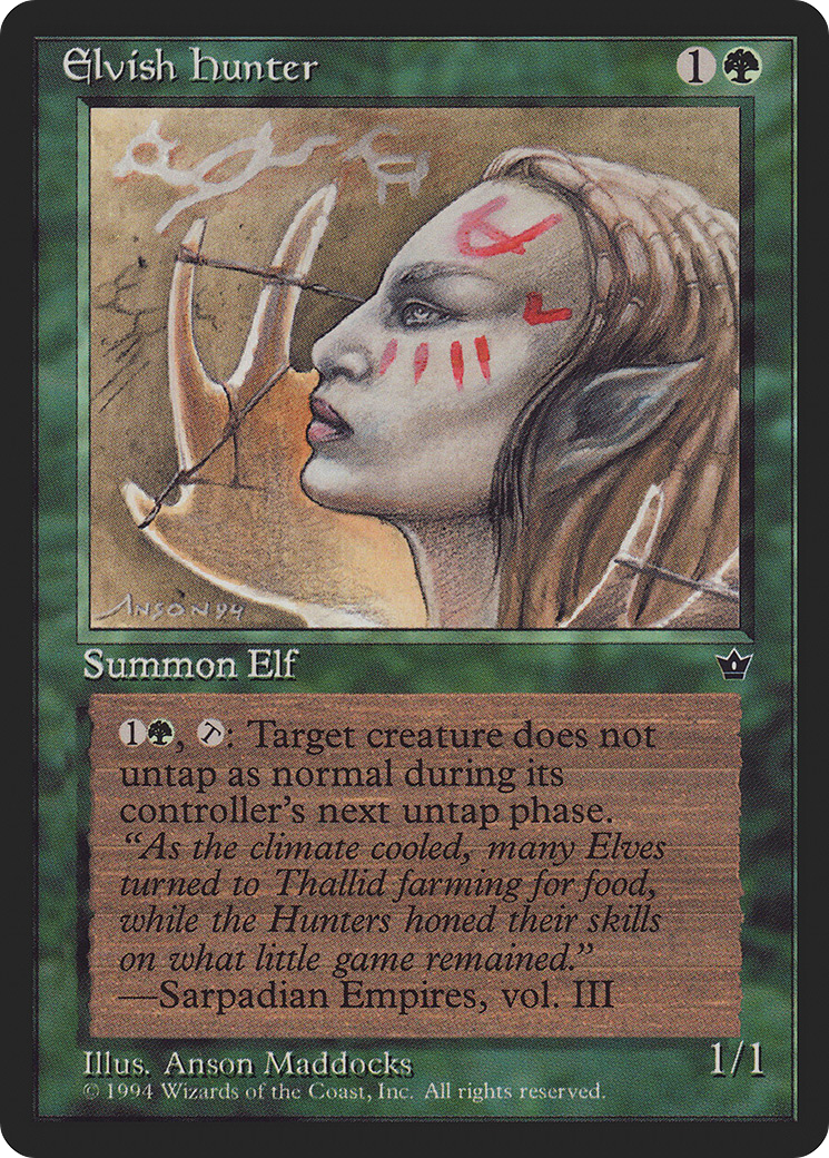 Elvish Hunter Card Image