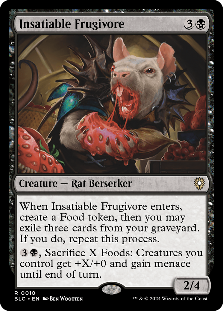 Insatiable Frugivore Card Image