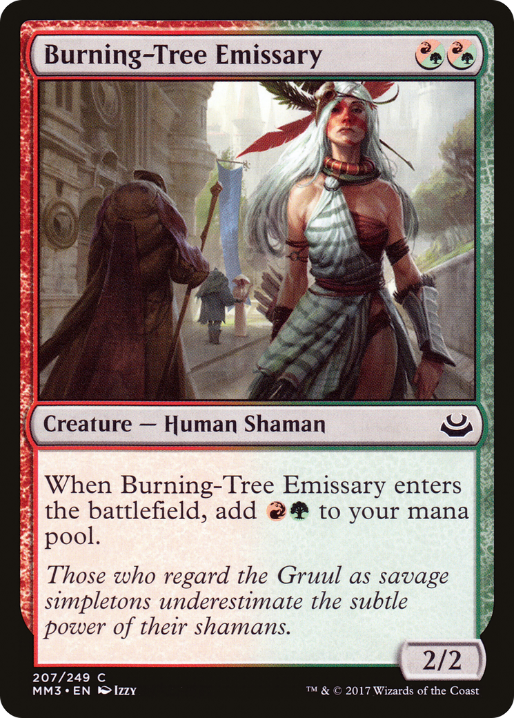 Burning-Tree Emissary Card Image