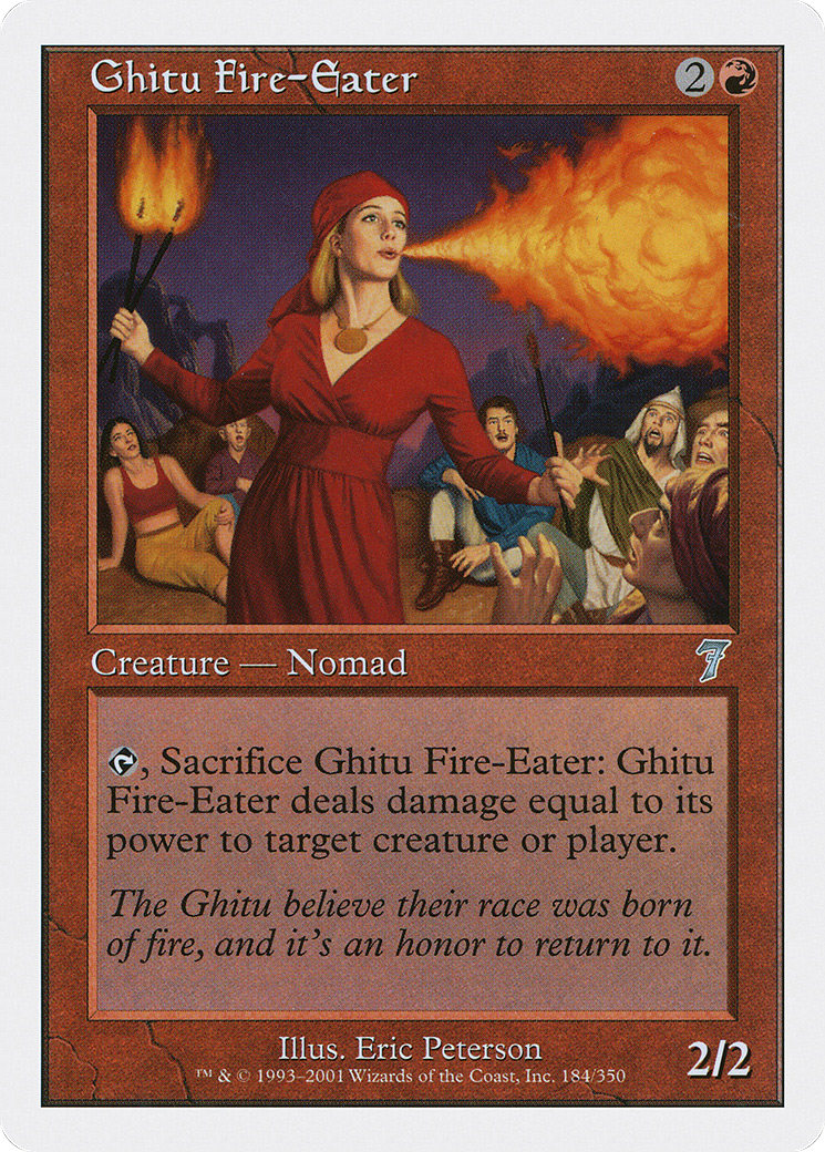 Ghitu Fire-Eater Card Image