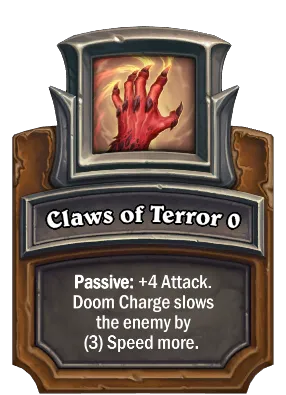 Claws of Terror {0} Card Image