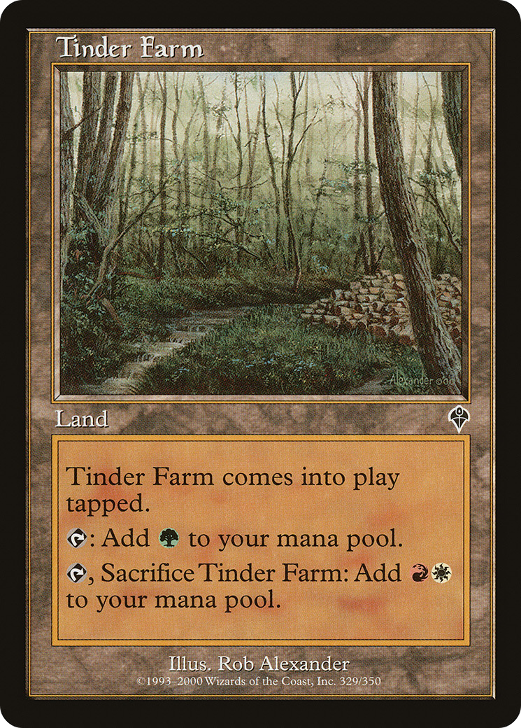 Tinder Farm Card Image