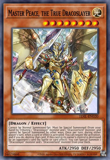 Master Peace, the True Dracoslayer Card Image