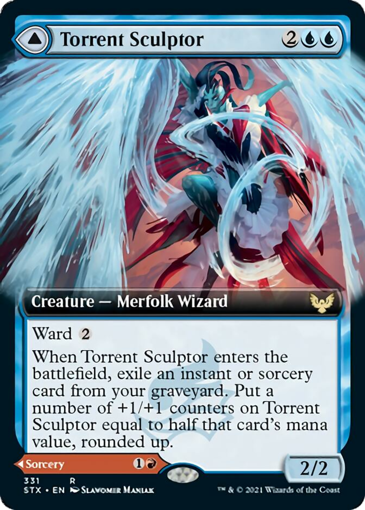 Torrent Sculptor // Flamethrower Sonata Card Image