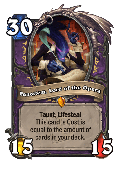 Fanottem, Lord of the Opera Card Image
