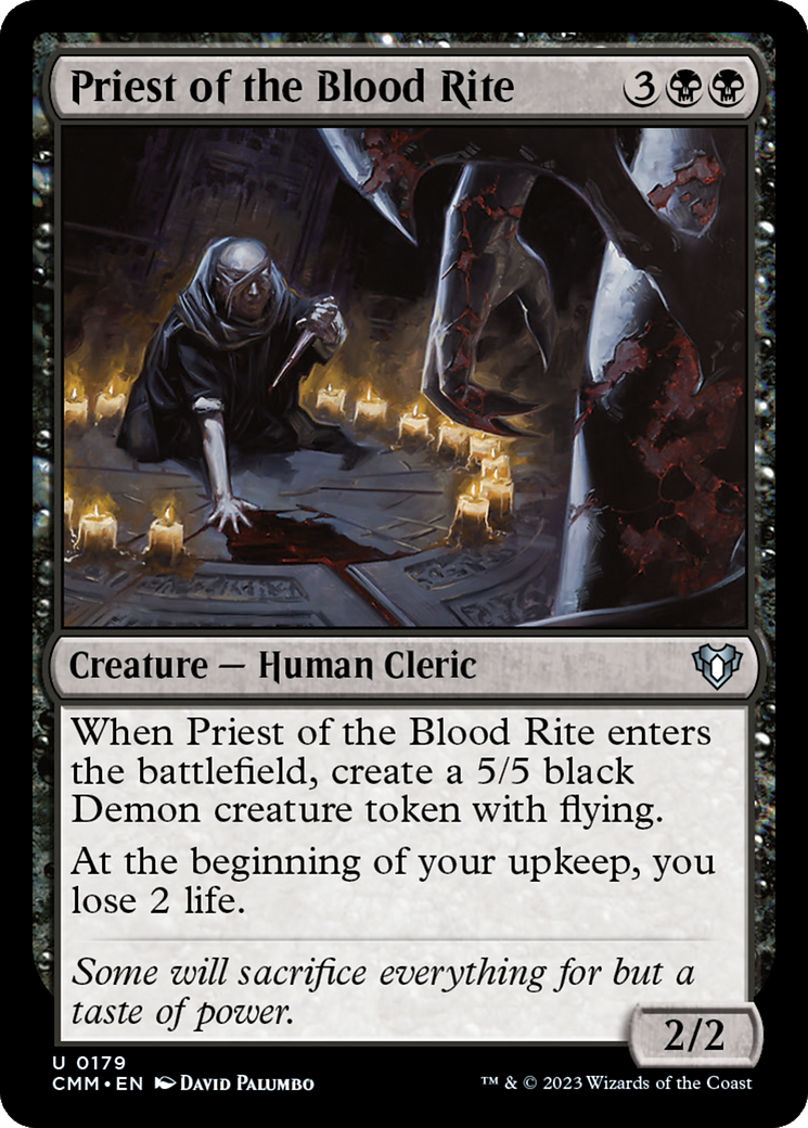 Priest of the Blood Rite Card Image