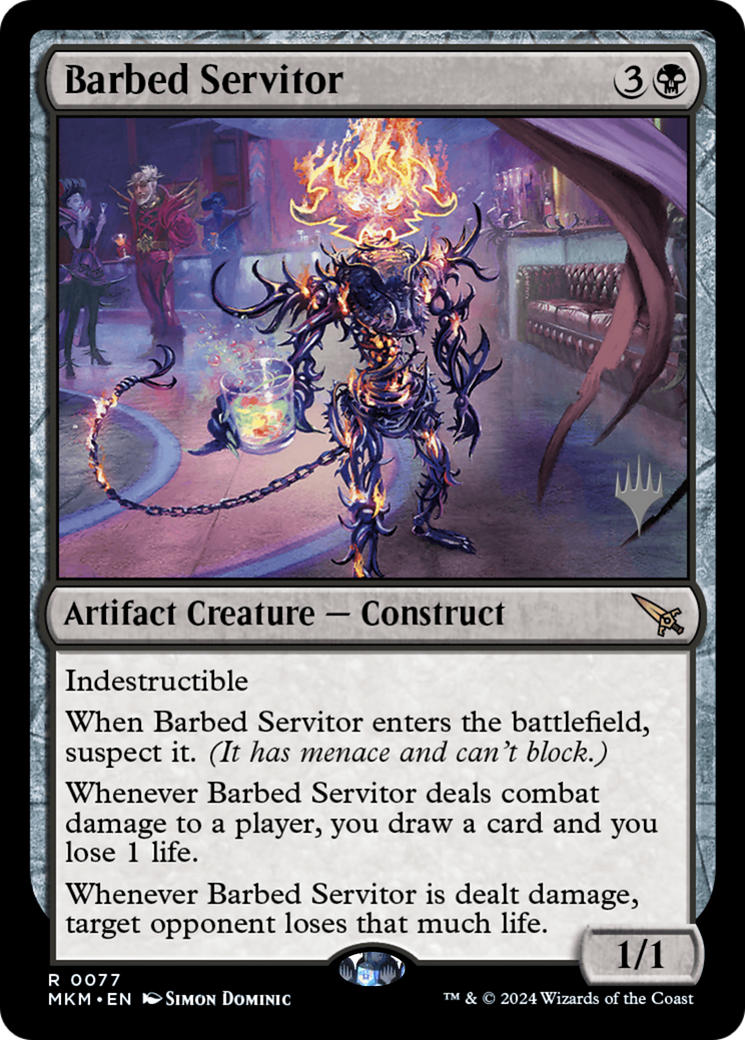 Barbed Servitor Card Image