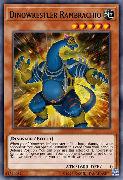 Dinowrestler Rambrachio Card Image