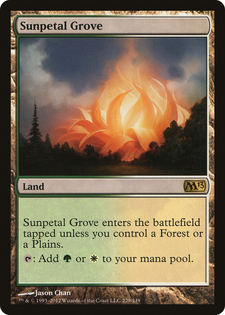 Sunpetal Grove Card Image