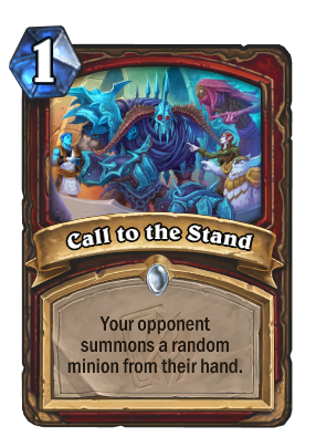 Call to the Stand Card Image