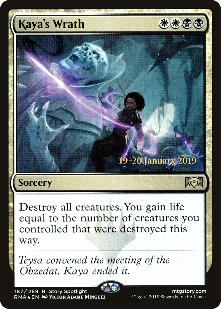 Kaya's Wrath Card Image