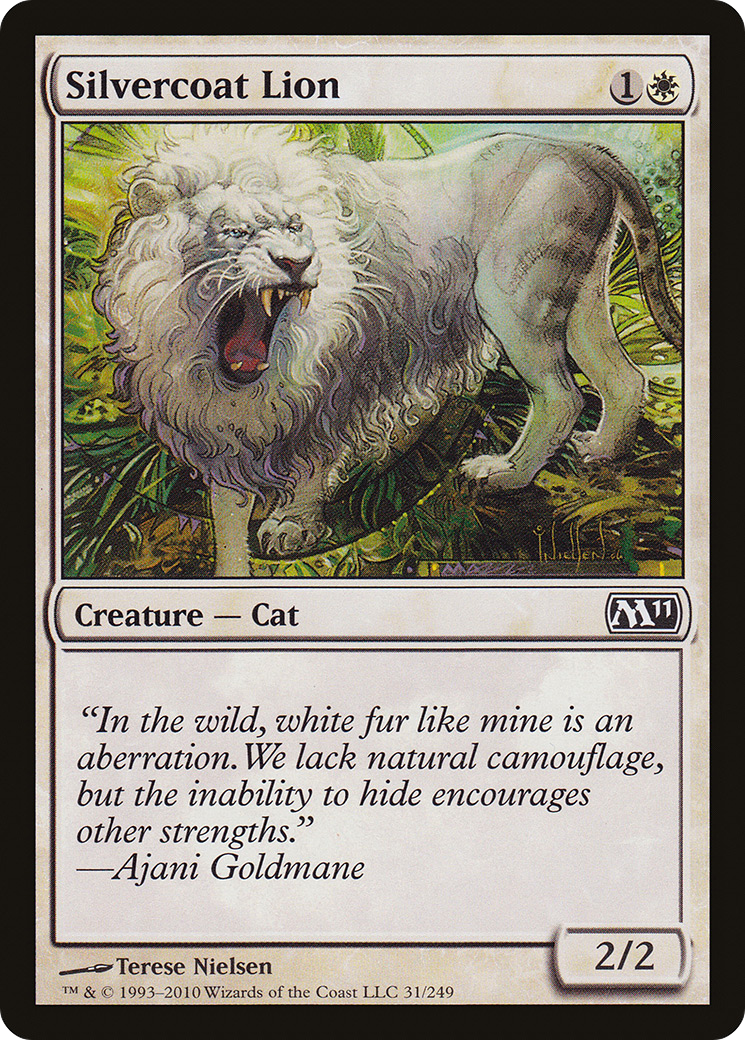 Silvercoat Lion Card Image
