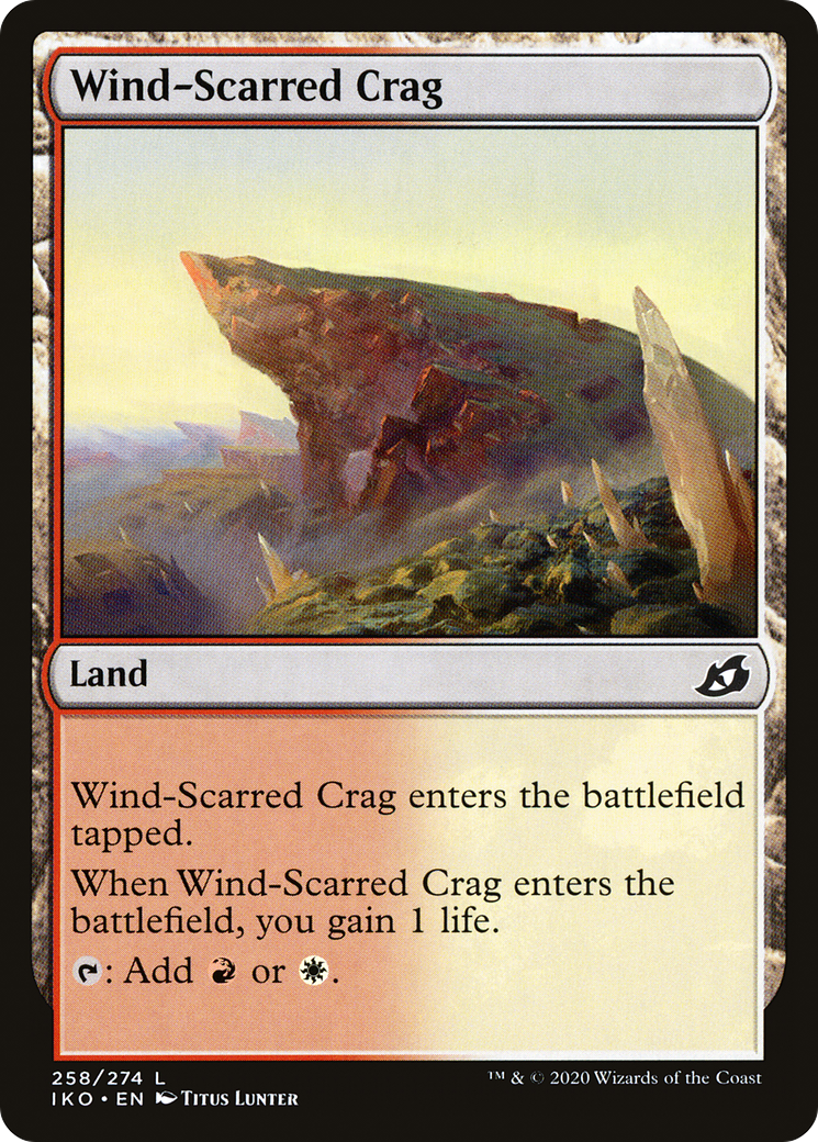 Wind-Scarred Crag Card Image