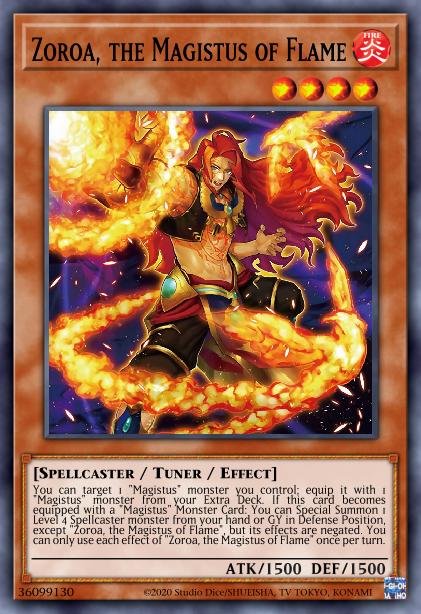 Zoroa, the Magistus of Flame Card Image