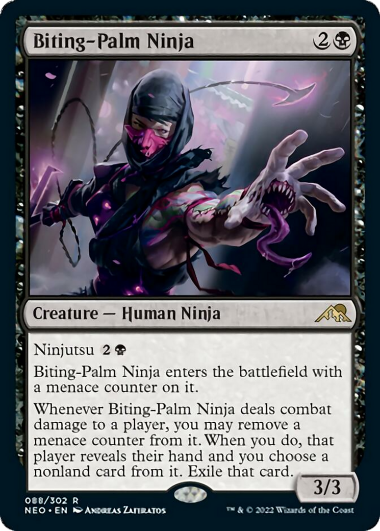 Biting-Palm Ninja Card Image